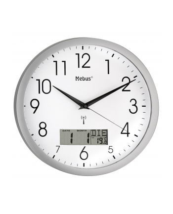 Mebus Radio Controlled Wall Clock 19422