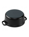 Staub Garnek Żeliwny Cocotte 20cm Czarny 40509-487-0 - nr 3