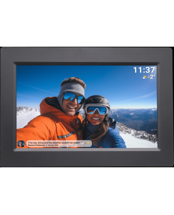 Denver Ramka cyfrowa Frameo PFF-1015 black 25,4cm (10,1 ) 16GB