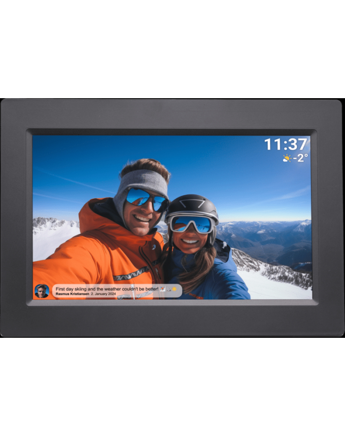 Denver Ramka cyfrowa Frameo PFF-1015 black 25,4cm (10,1 ) 16GB główny