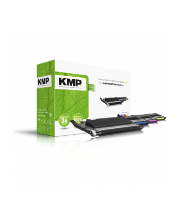 Kmp Toner, zestaw Zamiennik Samsung CLT-P406C, CLT-K406S, CLT-C406S, CLT-M406S, CLT-Y406S Czarny, Magenta, Cyjan, Żółty 1500 Seiten SA-T53V (SAT53V)