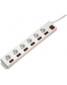 Hama 6 gniazd 1.4 m biała (137239) - nr 16