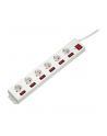 Hama 6 gniazd 1.4 m biała (137239) - nr 6