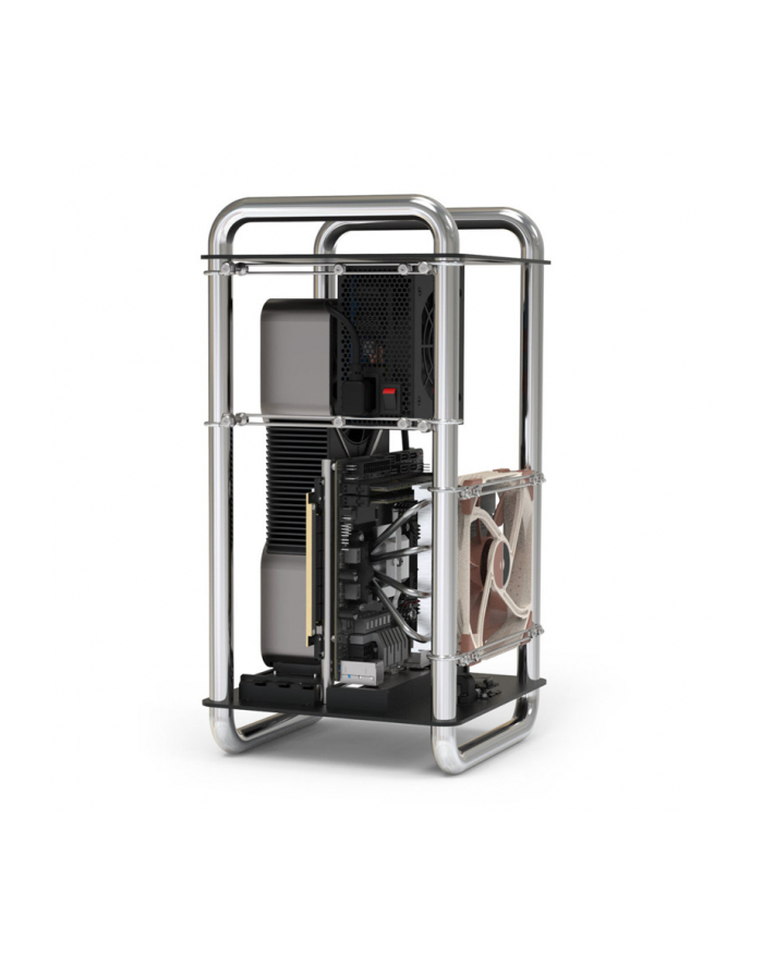 Streacom DA6 MiniITX chrom (GESC104) główny