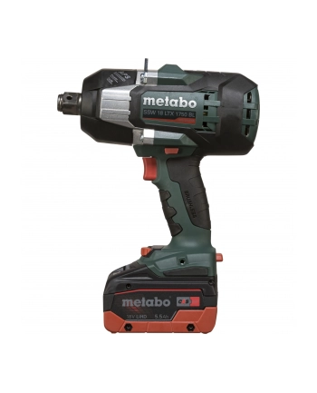 Akumulatorowa zakrętarka udarowa Metabo SSW 18 LTX 1750 BL + metaBOX + 2 akumulatory LiHD 18V/5.5Ah nr 2