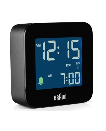 Braun Bc 08 B Dcf Funkwecker Multiband Schwarz Ca (67015) nr 1
