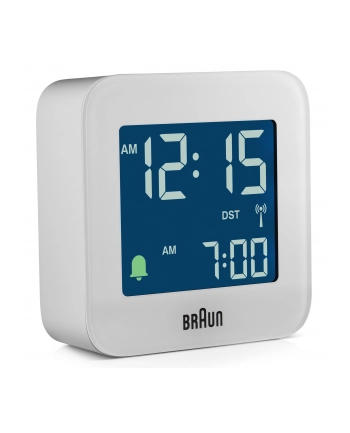 Braun Bc 08 W Dcf Funkwecker Multiband Weiss Ca (67016) nr 1