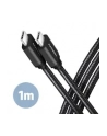AXAGON BUCM3-CM10AB, SPEED KABEL USB-C - USB-C, 1M, USB 3.2 GEN 1, (49859) - nr 9