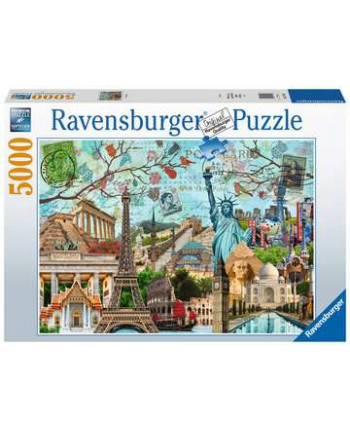 Puzzle 5000el Duże miasta 171187 RAVENSBURGER