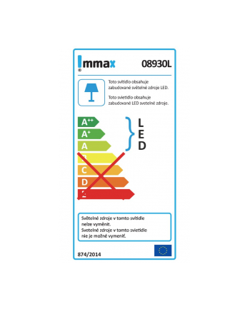 Immax LED Kingfisher Black 08930L