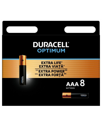 Duracell Optimum AAA LR03 blister 8 sztuk nr 1