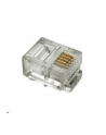 Solarix Konektor RJ11 CAT3 UTP 6p4c nestíněný neskládaný na licnu / 100 ks KRJ11 (SLX) - nr 3