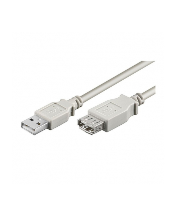 Premiumcord USB 2.0 kabel prodlužovací, A-A, 5m černá (PRC)