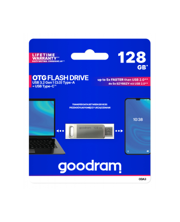 GOODRAM 128GB ODA3 SILVER USB 3.0 (ODA3-1280S0R11)