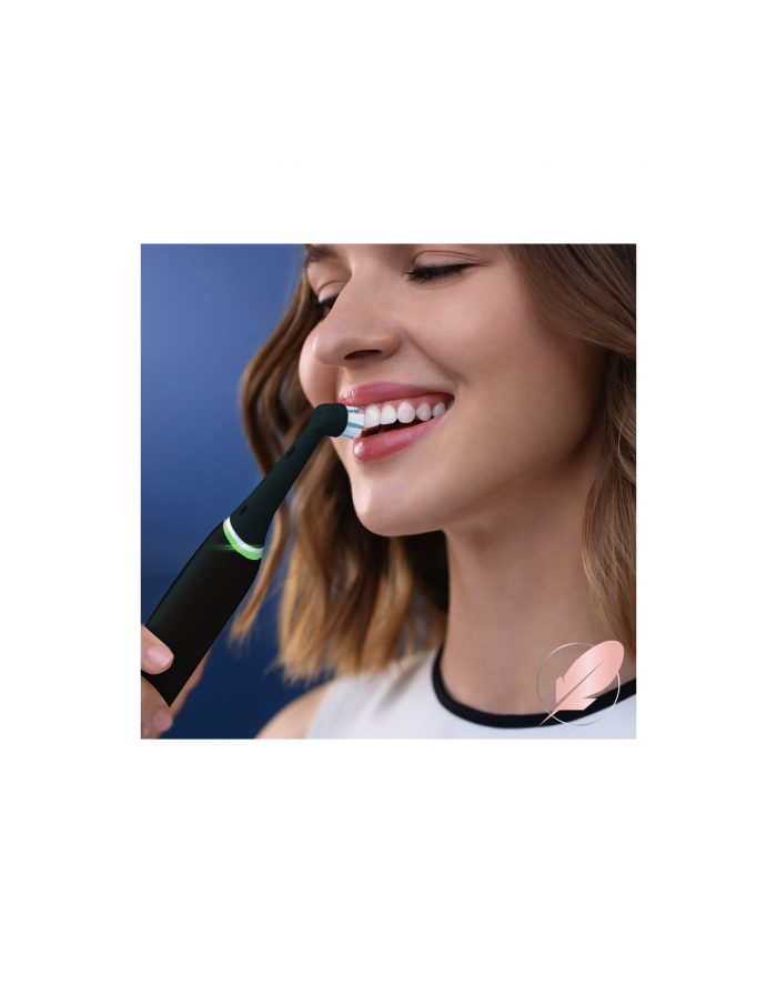 Oral-B IO Gentle Care EB4 Końcówki 4szt. Czarne główny