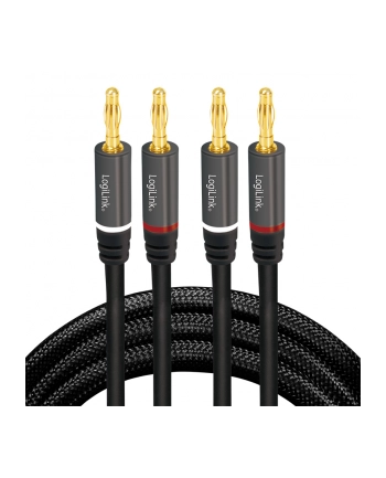 LogiLink audio wtyk bananowy 5m (CA1211) nr 2