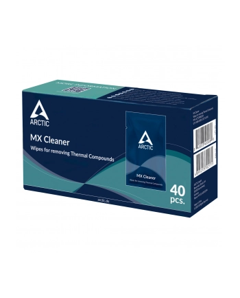 Chusteczki Arctic MX Cleaner do usuwania pasty termoprzewodzącej (opakowanie 40 szt) nr 2