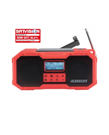 Radio alarmowe Powerbank Albrecht DR 112 FM/DAB+ (27911)