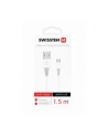 Swissten Kabel USB - Micro USB 1,5m Biały (71504300) - nr 2