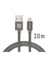 Swissten Kabel USB - Lightning 2m Szary (71523302) - nr 2