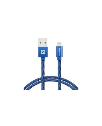 Swissten Kabel USB - Lightning 2m Niebieski (71523308)