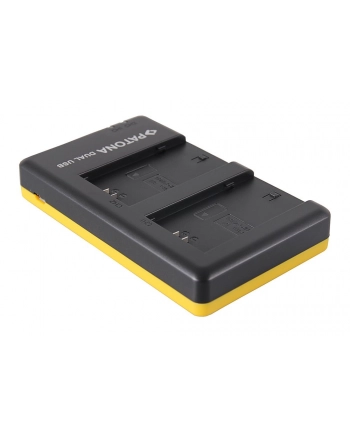 Ładowarka podwójna PATONA Dual LCD USB do Sony NP-FZ 100 z kablem micro usb nr 2
