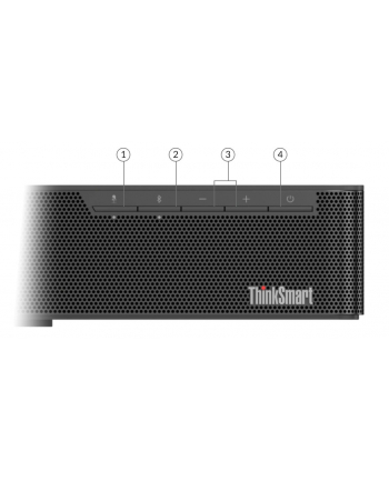 lenovo Głośnik ThinkSmart Bar 5.0 Black 11RTZ9ATGE