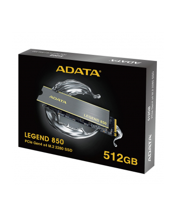 adata Dysk SSD Legend 850 512GB PCIe 4x4 5/2.7 GB/s M2