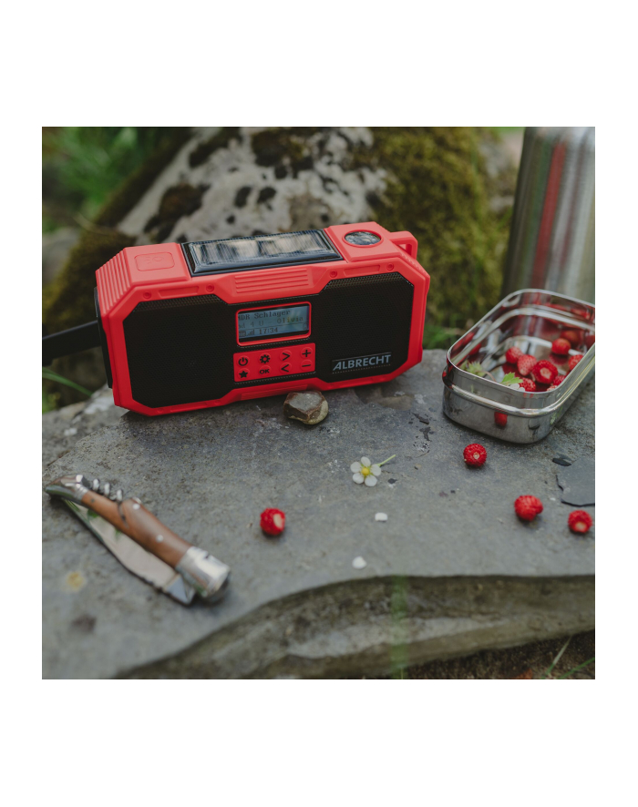 Radio alarmowe Powerbank Albrecht DR 112 FM/DAB+ (27911) główny