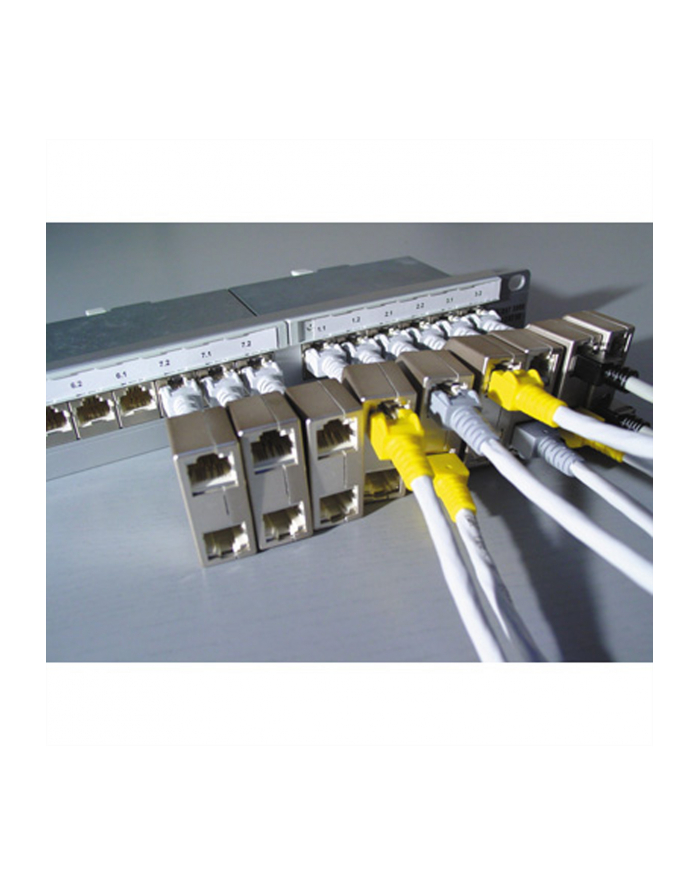 METZ CONNECT ADAPTER Y LAN RJ45   [2X ZŁĄCZE ŻEŃSKIE RJ45 - 1X ZŁĄCZE MĘSKIE RJ45]  () główny
