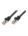 Patchcord Patchkabel CAT7/6a S/FTP 10m black RJ45 (LSZH) - nr 1