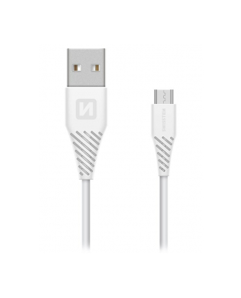 Swissten Kabel USB - Micro USB 1,5m Biały (71504300)