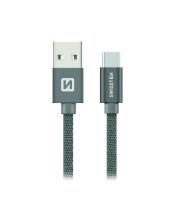 Swissten Kabel USB - USB Typ C 1,2m Zielony (71521202)