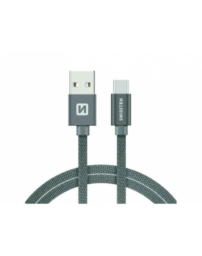 Swissten Kabel USB - USB Typ C 1,2m Zielony (71521202) główny
