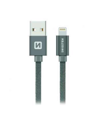 Swissten Kabel USB - Lightning 1,2m Szary (71524202)