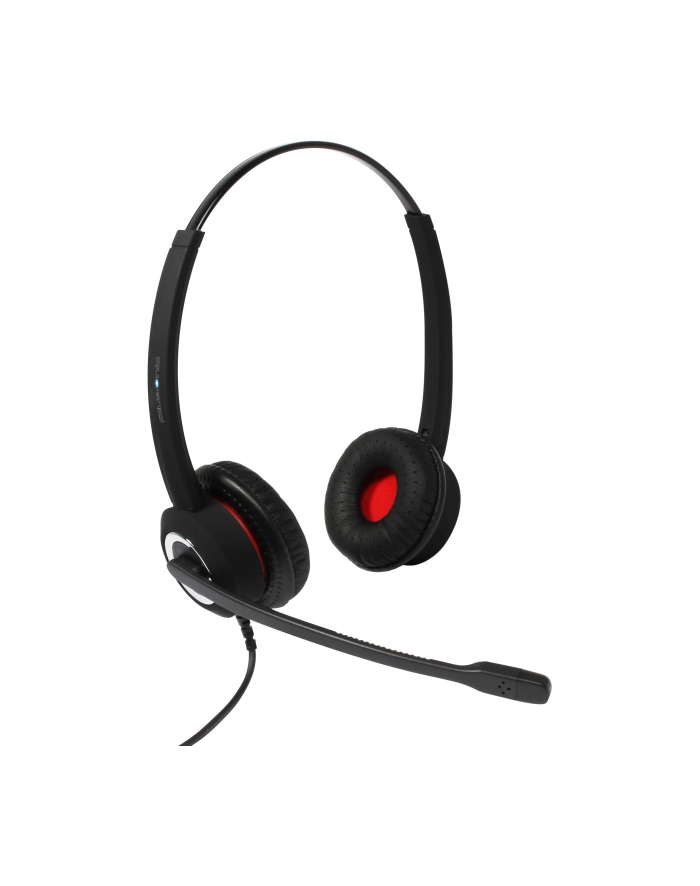 Plusonic Zestaw Słuchawkowy On Ear 6337-10.2P_Bbb Przewodowa Czarny główny