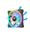 Thermaltake Swafan 12 RGB Fan, TT Premium 3 pack, 120 mm, exchangeable fan blades - nr 4