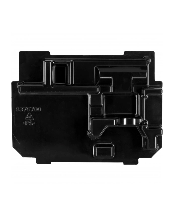 Makita deep-drawn part 837670-0, insert for DTD / DTS / DTW / BTD (Kolor: CZARNY, for MAKPAC size 2) nr 1