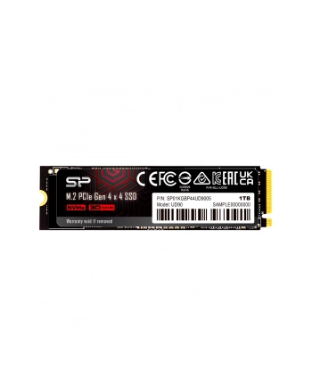 silicon power Dysk SSD UD90 1TB PCIe M.2 2280 NVMe Gen 4x4 5000/4800 MB/s nr 1