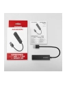 axagon Karta sieciowa HMA-GL3A 3x USB-A + GLAN, USB3.2 Gen 1 hub, metalowy, 20cm USB-A kabel - nr 21
