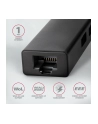 axagon Karta sieciowa, hub metalowy HMC-GL3A 3x USB-A + GLAN, USB 3.2 Gen 1, 20 cm USB-C kabel - nr 10