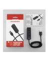 axagon Hub 4-portowy Mini metalowy USB 3.2 Gen 1 HUE-M1AL, 1.2m USB-A kabel - nr 12
