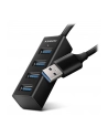 axagon Hub 4-portowy Mini metalowy USB 3.2 Gen 1 HUE-M1AL, 1.2m USB-A kabel - nr 28