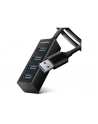 axagon Hub 4-portowy Mini metalowy USB 3.2 Gen 1 HUE-M1AL, 1.2m USB-A kabel - nr 31