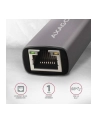 axagon Karta sieciowa Gigabit Ethernet adapter AD-E-TR, USB-A 3.2 Gen 1, instalacja automatyczna, metal, titan grey - nr 24