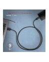 axagon Kabel USB-C - USB-A 2m USB 3.2 Gen 1, 3A, ALU, oplot BUCM3-AM20AB, czarny - nr 14