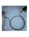 axagon Kabel USB-C - USB-C BUCM3-CM20AB 3.2 Gen 1, 2m, PD 60W, 3A, ALU, oplot, czarny - nr 17