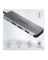 axagon Wieloportowy hub HMC-5 2x USB-A, HDMI, SD/microSD, USB 3.2 Gen 1, PD 100W, 20cm USB-C kabel - nr 23