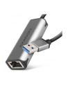 axagon Karta sieciowa 2.5 Gigabit Ethernet, Realtek 8156 AD-E-25R USB-A 3.2 Gen 1, automatyczna instalacja, szara - nr 25