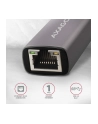 axagon Karta sieciowa Gigabit Ethernet adapter AD-E-TRC, USB-C 3.2 Gen 1, instalacja automatyczna, metal, titan grey - nr 4
